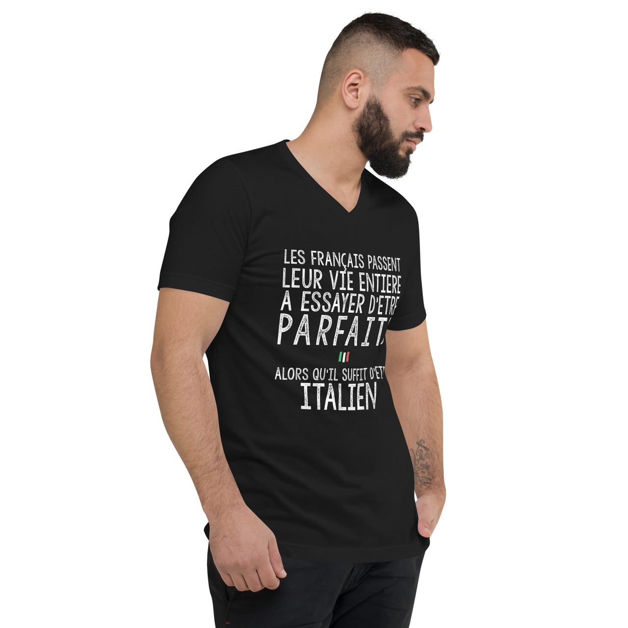 T-shirt Italie - Il suffit d'être Italien - dos
