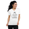 T-shirt Italie blanc - Je suis italienne avec humour