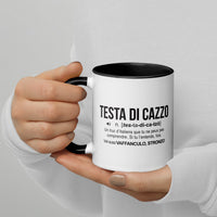 Thumbnail for Mug Italie noir - design humoristique pour café