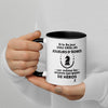 Mug échecs noir - Design humoristique du 8e jour