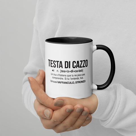 Testa di cazzo - Tasse mug cadeau - Italie