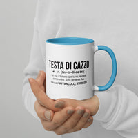 Thumbnail for Mug Italie bleu dos - design humoristique pour café