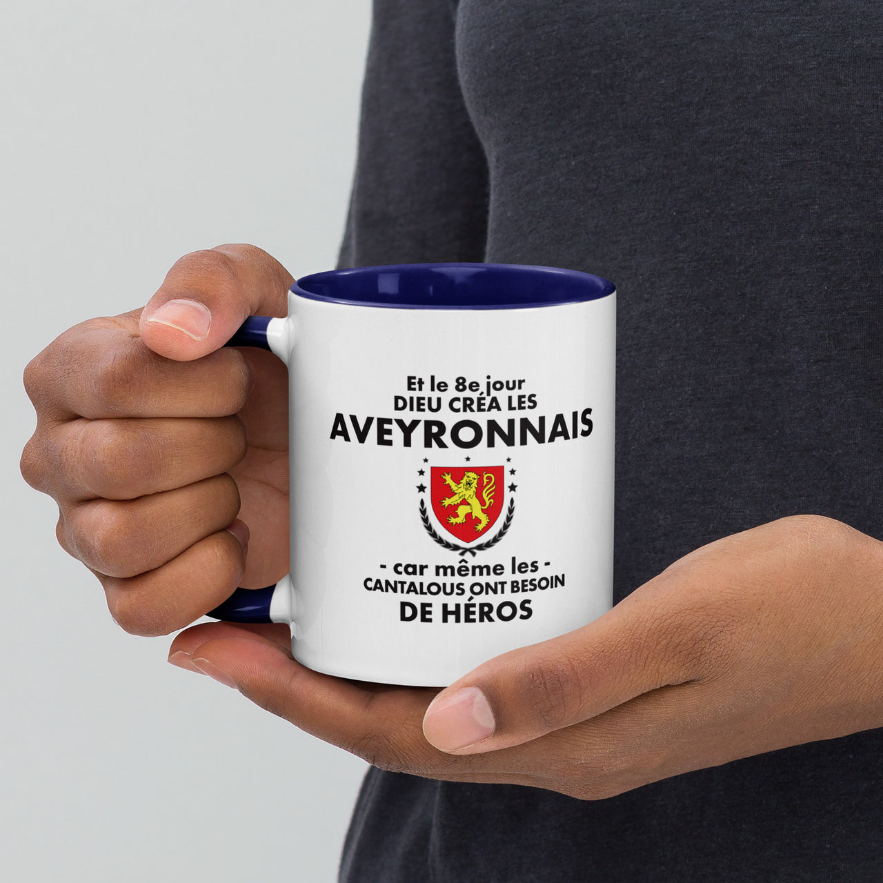 Mug Aveyronnais jaune - Les Aveyronnais, héros du café