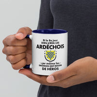 Thumbnail for Mug Ardèche jaune - Les Ardéchois, héros du café