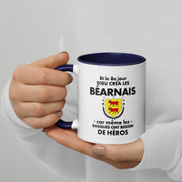 Thumbnail for Mug Béarnais jaune doré - Et le 8e jour Dieu créa les Béarnais