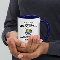 Thumbnail for Mug Comtois bleu - Le 8e jour pour les héros locaux