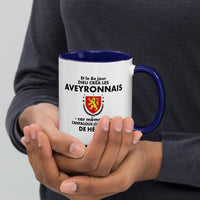 Thumbnail for Mug Aveyronnais jaune doré - Les Aveyronnais, héros du café