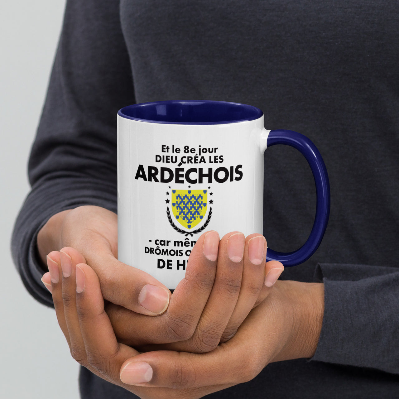 Mug Ardèche jaune doré - Les Ardéchois, héros du café