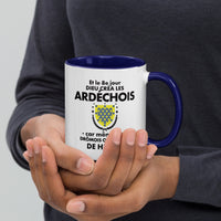 Thumbnail for Mug Ardèche jaune doré - Les Ardéchois, héros du café