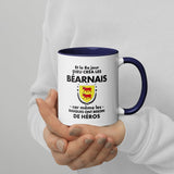 Mug à Intérieur Coloré - Cadeau Béarnais - humour