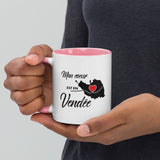 Mug à Intérieur Coloré - Cadeau Souvenir de Vendée