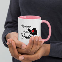 Thumbnail for Mug Vendée rose - Mon coeur est en Vendée