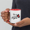 Mug Aveyron noir - Mon Coeur est en Aveyron