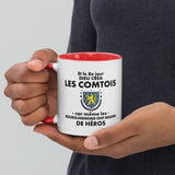 Mug à Intérieur Coloré - Cadeau Comtois - le 8e jour