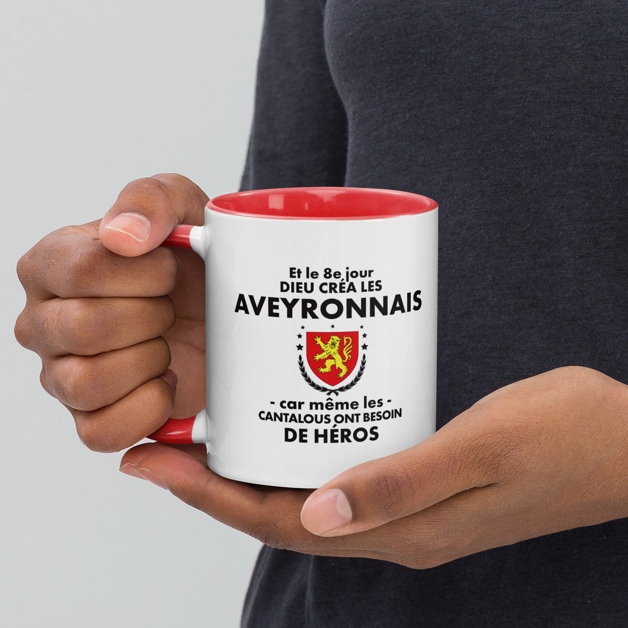Mug Aveyronnais noir - Les Aveyronnais, héros du café