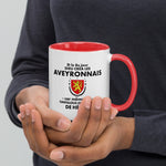 Mug à Intérieur Coloré - Cadeau humour - Aveyronnais