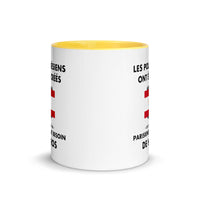Thumbnail for Tasse mug jaune Les Polynésiens ont été créés