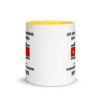 Thumbnail for Tasse mug jaune Les Guadeloupéens ont été créés