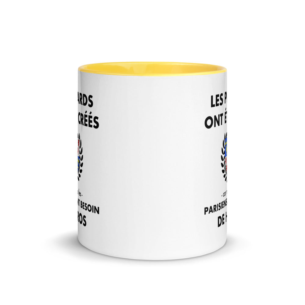 Tasse mug jaune Les Picards ont été créés