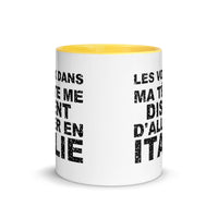 Thumbnail for Les voix dans ma tête me disent d'aller en Italie - Mug 11 oz