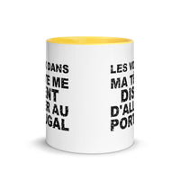 Thumbnail for Les voix dans ma tête me disent d'aller au Portugal - Mug 11 oz
