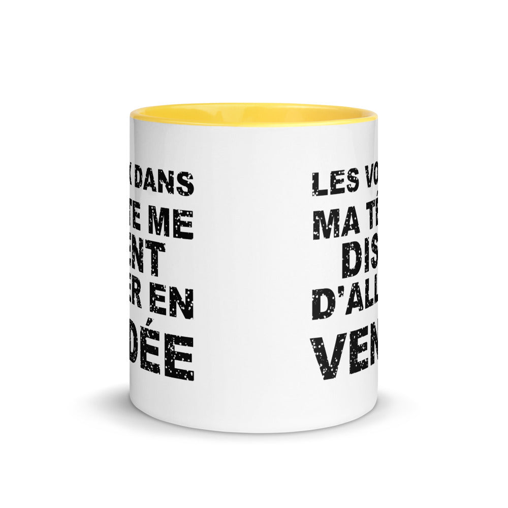 Les voix dans ma tête me disent d'aller en Vendée - Mug 11 oz