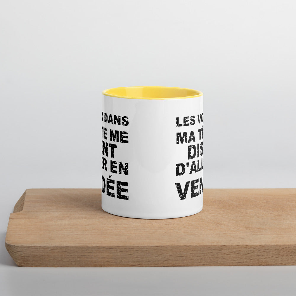 Les voix dans ma tête me disent d'aller en Vendée - Mug 11 oz