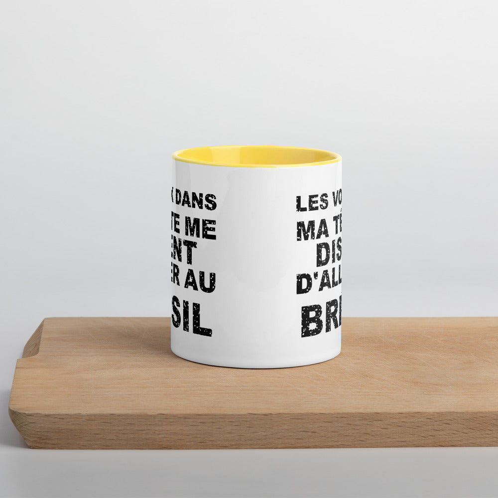 Les voix dans ma tête me disent d'aller au Brésil - Mug 11 oz