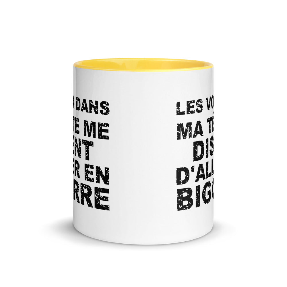 Les voix dans ma tête me disent d'aller en Bigorre - Mug 11 oz