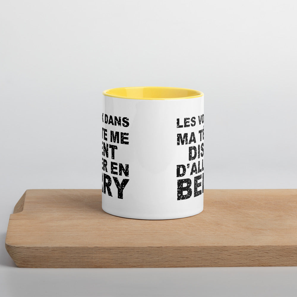 Les voix dans ma tête me disent d'aller en Berry - Mug 11 oz