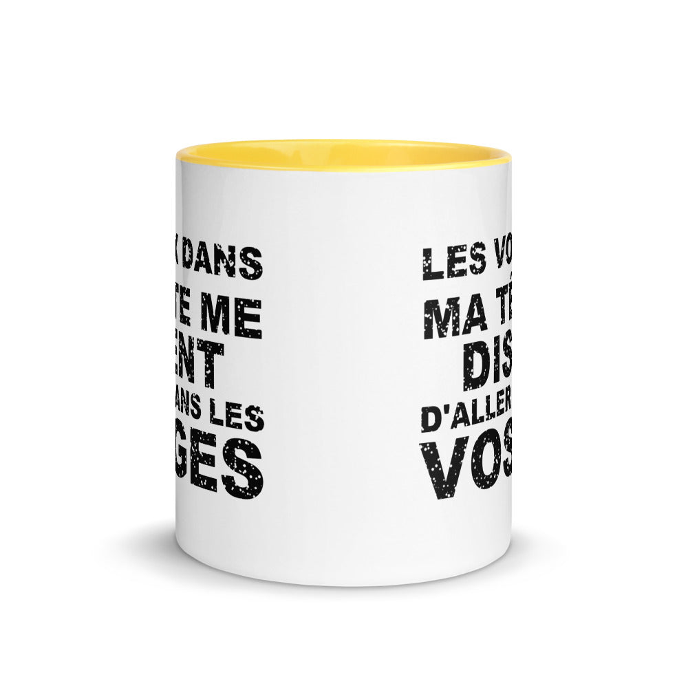 Les voix dans ma tête me disent d'aller dans les Vosges - Mug 11 oz