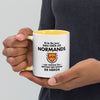 Mug Normand noir - Et le 8e jour Dieu créa les Normands