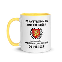 Thumbnail for Tasse mug jaune Les Aveyronnais ont été créés