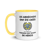 Thumbnail for Tasse mug jaune Les Ardéchois ont été créés