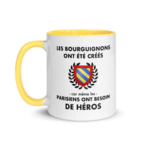 Thumbnail for Tasse mug jaune Les Bourguignons ont été créés