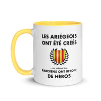 Thumbnail for Tasse mug jaune Les Ariégeois ont été créés