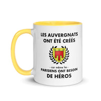 Thumbnail for Tasse mug jaune Les Auvergnats ont été créés
