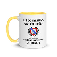 Thumbnail for Tasse mug jaune Les Corréziens ont été créés