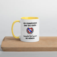 Thumbnail for Tasse mug jaune Les Corréziens ont été créés