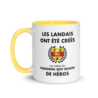 Thumbnail for Tasse mug jaune Les Landais ont été créés