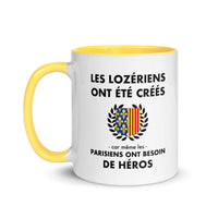 Thumbnail for Tasse mug jaune Les Lozériens ont été créés