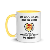 Thumbnail for Tasse mug jaune Les Bigourdans ont été créés