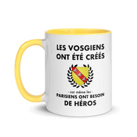 Thumbnail for Tasse mug jaune Les Vosgiens ont été créés