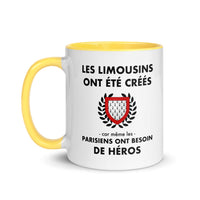 Thumbnail for Tasse mug jaune Les Limousins ont été créés
