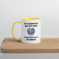 Thumbnail for Tasse mug jaune Les Charentais ont été créés