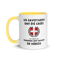 Thumbnail for Tasse mug jaune Les Savoyards ont été créés