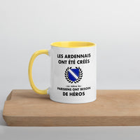 Thumbnail for Tasse mug jaune Les Ardennais ont été créés