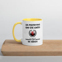 Thumbnail for Tasse mug jaune Les Poitevins ont été créés