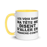 Thumbnail for Les voix dans ma tête me disent d'aller en Franche-Comté - Mug 11 oz