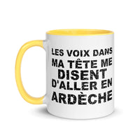 Thumbnail for Les voix dans ma tête me disent d'aller en Ardèche - Mug 11 oz